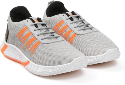 Elevarse Trendy Comfort Shoe|Light Weight Shoe|Eva Sports Shoe Running Shoes For Men(Grey, Orange)