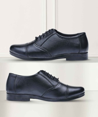 Bonicci Bonicci lace up Shoes for Men Formal – Oxford Shoes for men leather (9035) Oxford For Men(Black)