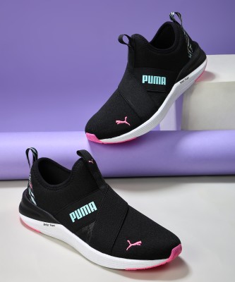 PUMA Better Foam Prowl Slip Wn s Animal Remix Running Shoes For Women(Black)