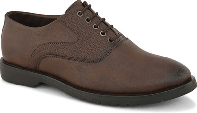 John Karsun Lace Up For Men(Brown , 8)
