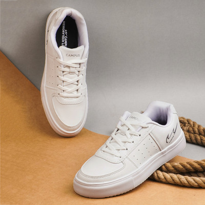 CAMPUS CAMP Sneakers For Women(White , 8)