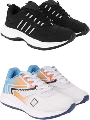 DRACKFOOT Men's Lightweight Comfortable Sports Shoes Casuals For Men(Multicolor , 8)