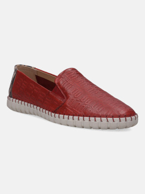 bagatt Bali Loafers For Women(Red , 6)