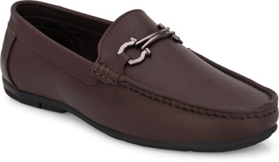 CARLO ROMANO Loafers For Men(Brown , 9)