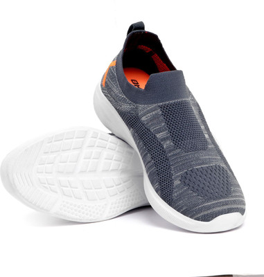 OAKMEN Men sports shoes Trendy unique stylish black Sneakers For Men(Grey , 8)