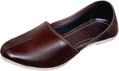 Ziuxto Juti Mojaris For Women(Brown , 10)