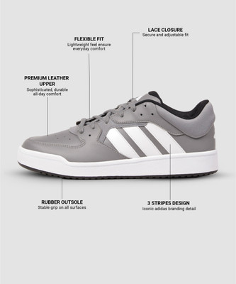 ADIDAS BLOCKZ SNEAKER Sneakers For Men(Grey , 9)