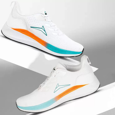 JQR ZOOM Sports shoes, Walking, Trendy, Lightweight, Comfortable, Trekking, Stylish Running Shoes For Men(White, Blue , 9)