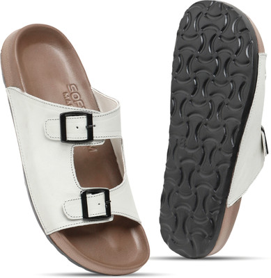 OAKMEN Men’s Trendy Comfortable Sandals for Everyday Wear Outdoors For Men(Grey , 7)