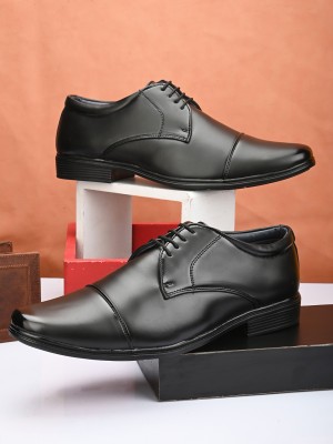 HERE&NOW Formal Shoes Oxford For Men(Black , 9)