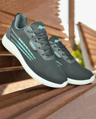 AJANTA Lightweight and Comfortable Shoes with Anti-Skid Eva Sole Running Shoes For Men(Grey , 8)