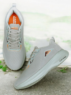 Abros INTER CEPTOR-3 Running Shoes For Men(Grey , 10)
