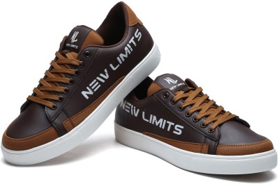 NEW LIMITS SHARP New-age Sneakers For Men(Brown)