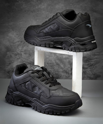 asian Casual Sneaker Shoes For Women | Stylish and Comfortable | FLORA-05 Sneakers For Women(Black , 8)