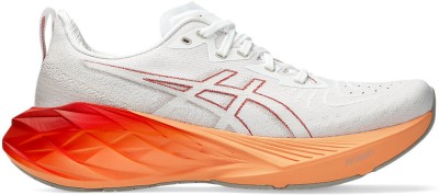 Asics NOVABLAST 4 Running Shoes For Men(White , 6)