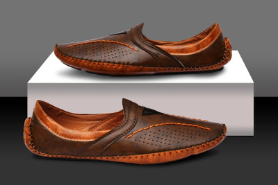 WUGATTI Premium Quality & Partywear Stylish Comfortable Casuals For Men(Brown , 7)