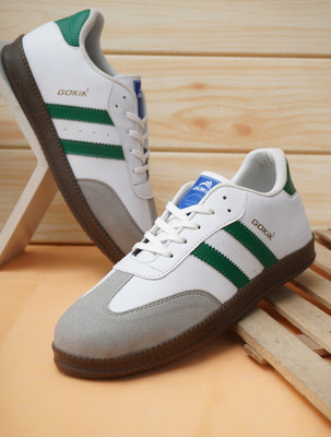GOKIK Casual Sneakers Shoes For Men GKS20 Sneakers For Men(Green , 10)