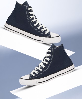 Converse High Tops For Men(Navy , 8)