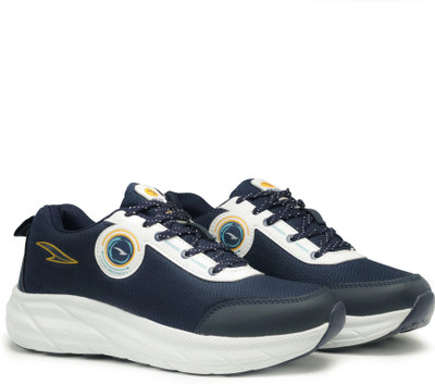 asian Sports,Casual,Running,Gym,Training,Stylish Boss-13 Running Shoes For Men(Navy, White , 9)