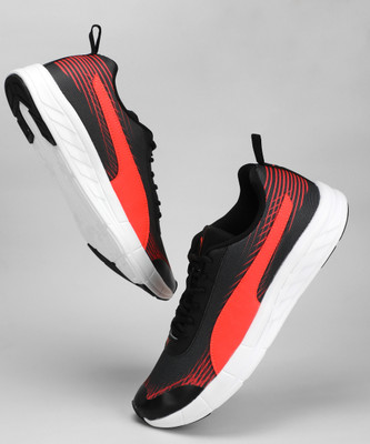 PUMA Velocity Trn Running Shoes For Men(Black , 8)