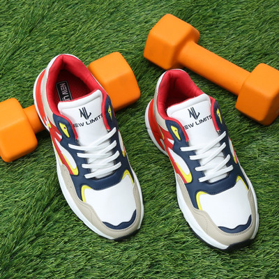 NEW LIMITS HAMMER Running, Training & Gym Running Shoes For Men(Multicolor , 6)