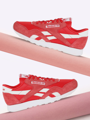 REEBOK CLASSIC NYLON M, 7 For Men(Red , 8)