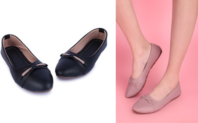 AKD Bellies For Women(Black, Pink , 7)