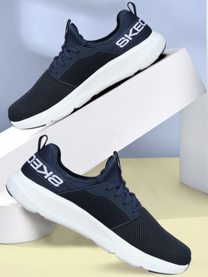 Skechers GO RUN VELOCITY - VALOR 2.0 Running Shoes For Men(Navy , 8)