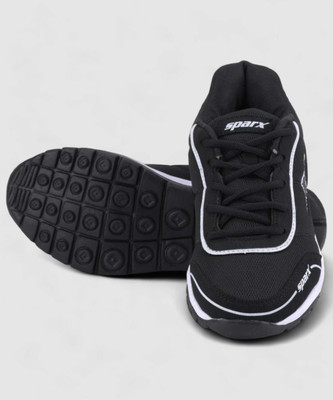 Sparx SM 277 Running Shoes For Men(White, Black , 9)