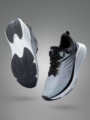 HRX by Hrithik Roshan Running Shoes For Men(Grey, Black , 8)