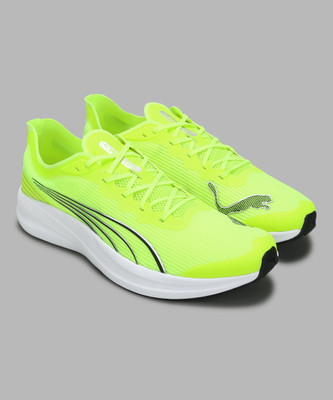 PUMA Redeem Pro Racer Res Running Shoes For Men(Yellow , 8)
