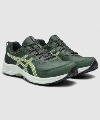 Asics GEL-VENTURE 9 Running Shoes For Men(Green , 11)