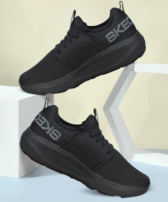 Skechers GO RUN VELOCITY - VALOR 2.0 Running Shoes For Men(Black , 9)