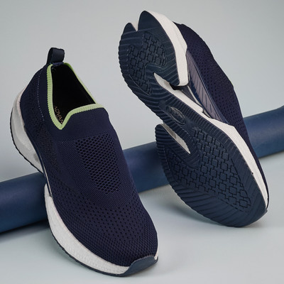 CAMPUS KARP Men's Casual Shoes | Integrated Nitroboost & Support-Tech| Easy Slip On Walking Shoes For Men(Navy , 9)