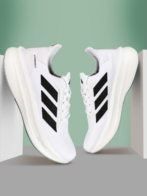 ADIDAS ULTRABOOST 5X Running Shoes For Men(White , 12)