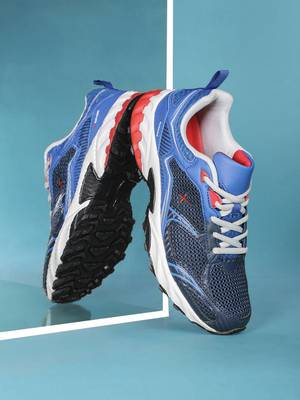 Hrx blue cheap running shoes