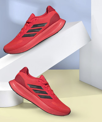 ADIDAS RUNFALCON 5 Running Shoes For Men(Red , 9)