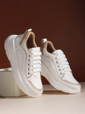 Roadster Stylish Comfortable Causal Shoes For Women's & Girls Casuals For Women(White , 7)