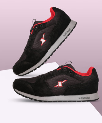 Sparx SM 438 Running Shoes For Men(Red, Black , 8)