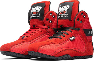 Official Dapp X-Series Weightlifting Shoes for Men and Women High Tops For Men(Red , 10)