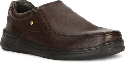 HUSH PUPPIES Slip On For Men(Brown , 8)