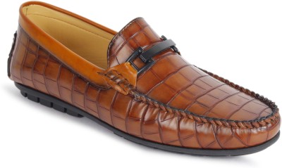 Kavsun Loafers For Men(Tan , 10)