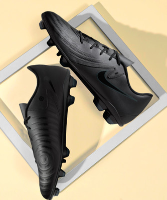 NIKE Phantom GX 2 Club MG Low-Top Football Shoes For Men(Black , 8)