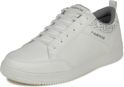 Abros Techno-4 Sneakers For Men(White , 7)