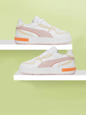 PUMA CA Pro Crush Earth Sneakers For Men(White , 7)