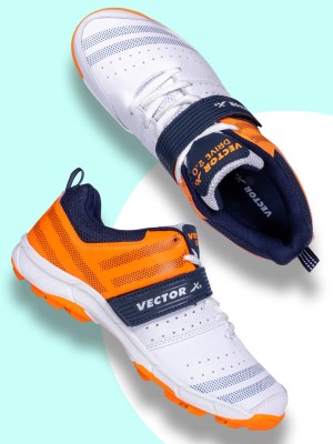 VECTOR X Drive 2.0 Players Cricket Shoes For Men(Orange)