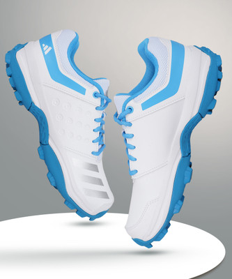 ADIDAS CRINU 23 Cricket Shoes For Men(White , 10)