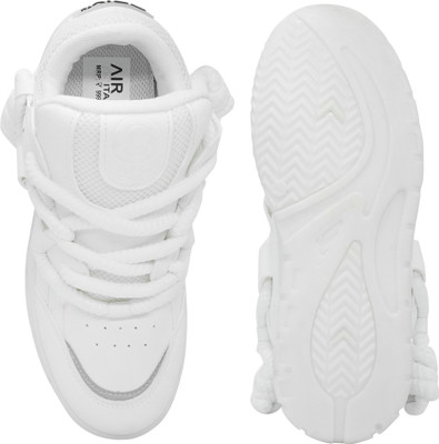 Air Lifestyle Men Sports Running Shoes (White) Running Shoes For Men(White , 6)