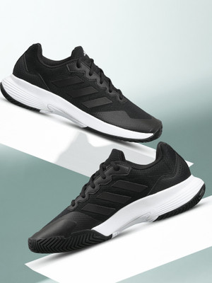 ADIDAS GameCourt 2 M Tennis Shoes For Men(Black , 6)
