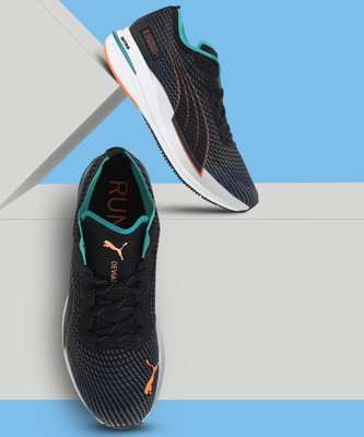 PUMA Deviate Nitro WTR Running Shoes For Men(Black , 6)